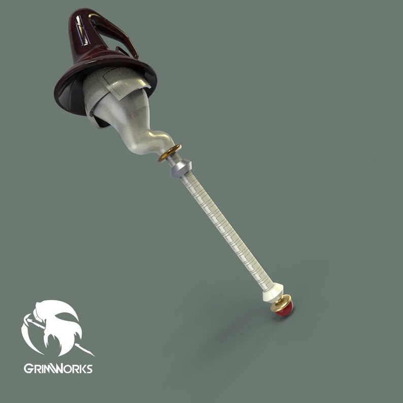 Mage's Staff Donald kingdom Hearts 3d printed staff Etsy