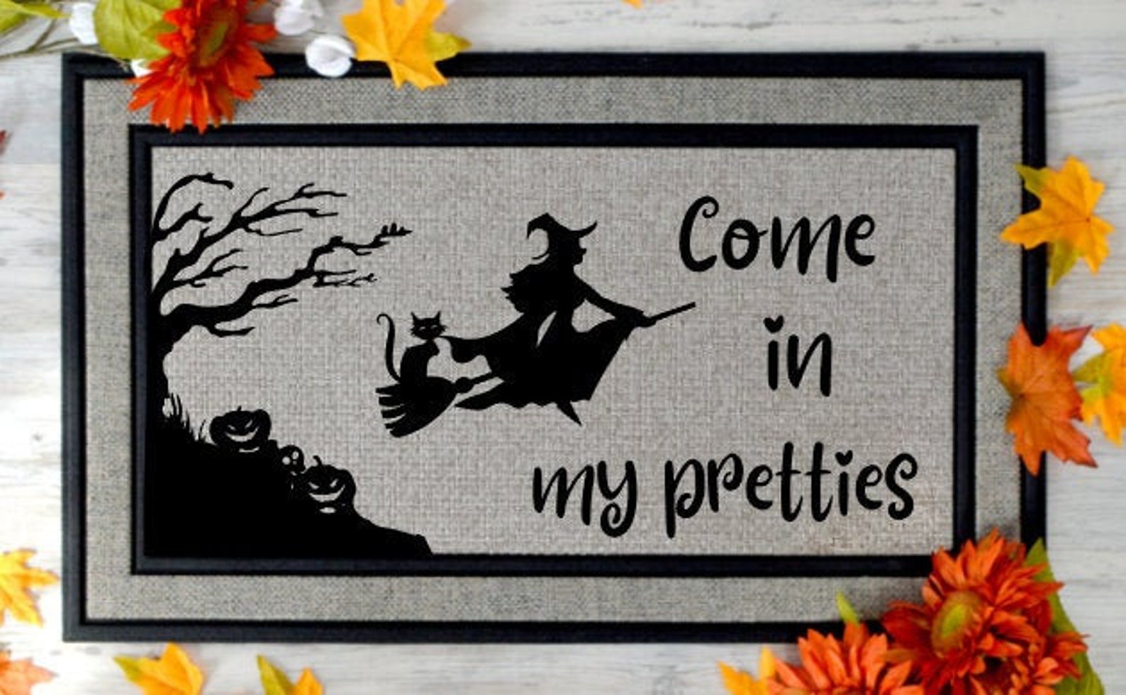 Halloween Home Decor Door Mat