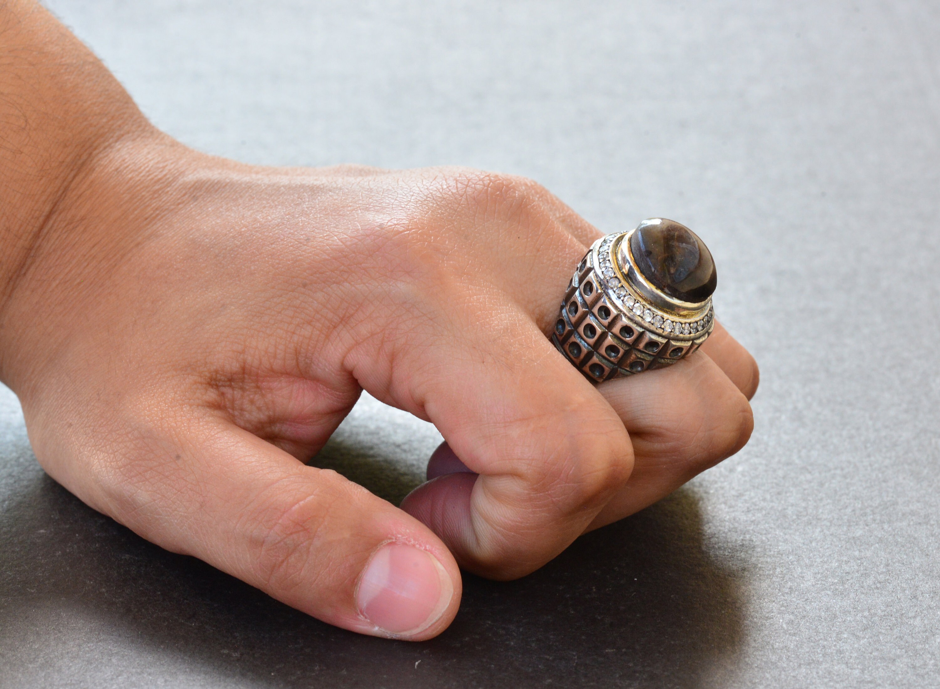 Natural Star Ruby Gemstone Custom Ring Special Ring For Men | Etsy