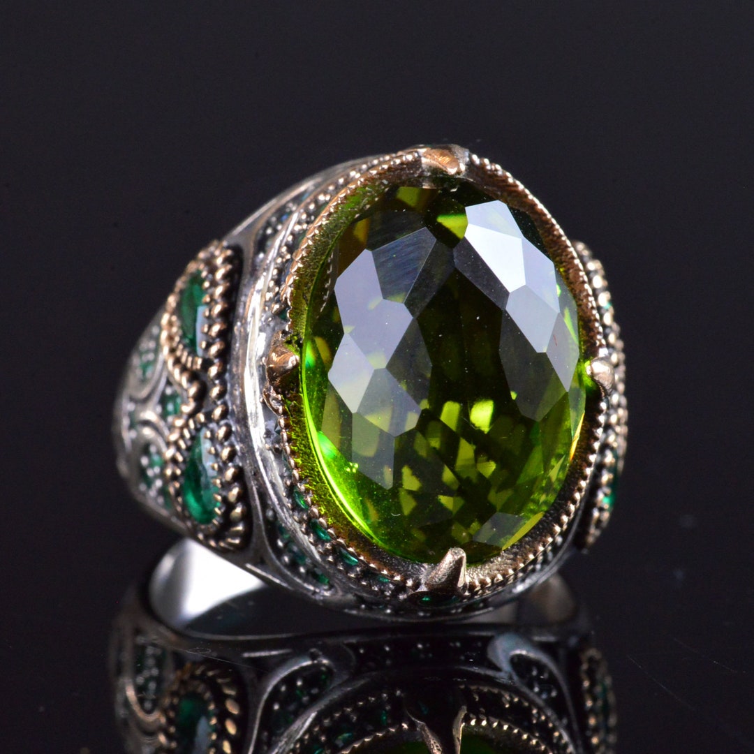 Vintage Men's Ring, King Ring, Handmade Ring, 925K Sterling Solid ...