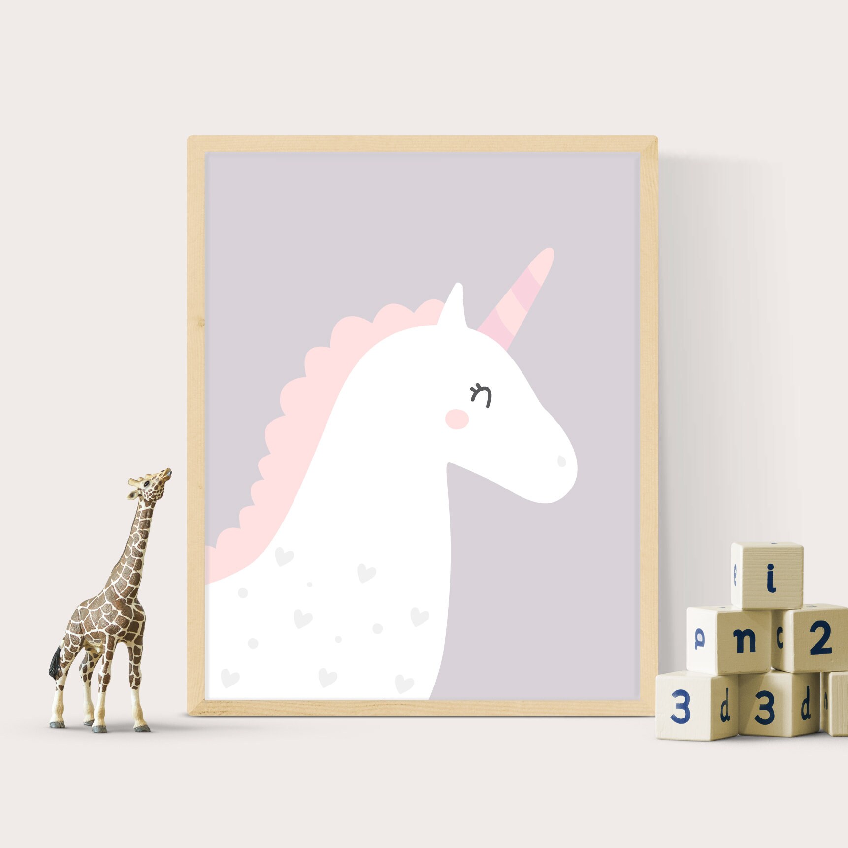 Unicorn Print Unicorn Printable Unicorn Nursery Nursery - Etsy