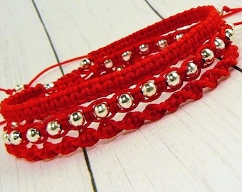 Red String Bracelet, Friendship Bracelet, String of Fate