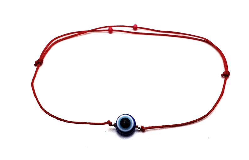 Evil Eye Anklet Red String Ankle Bracelet Protection Anklet Etsy