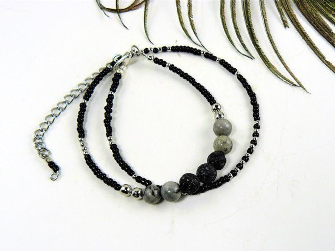 Diffuser Bracelet Lava Rock Bracelet Beaded Bracelet Bracelet Etsy