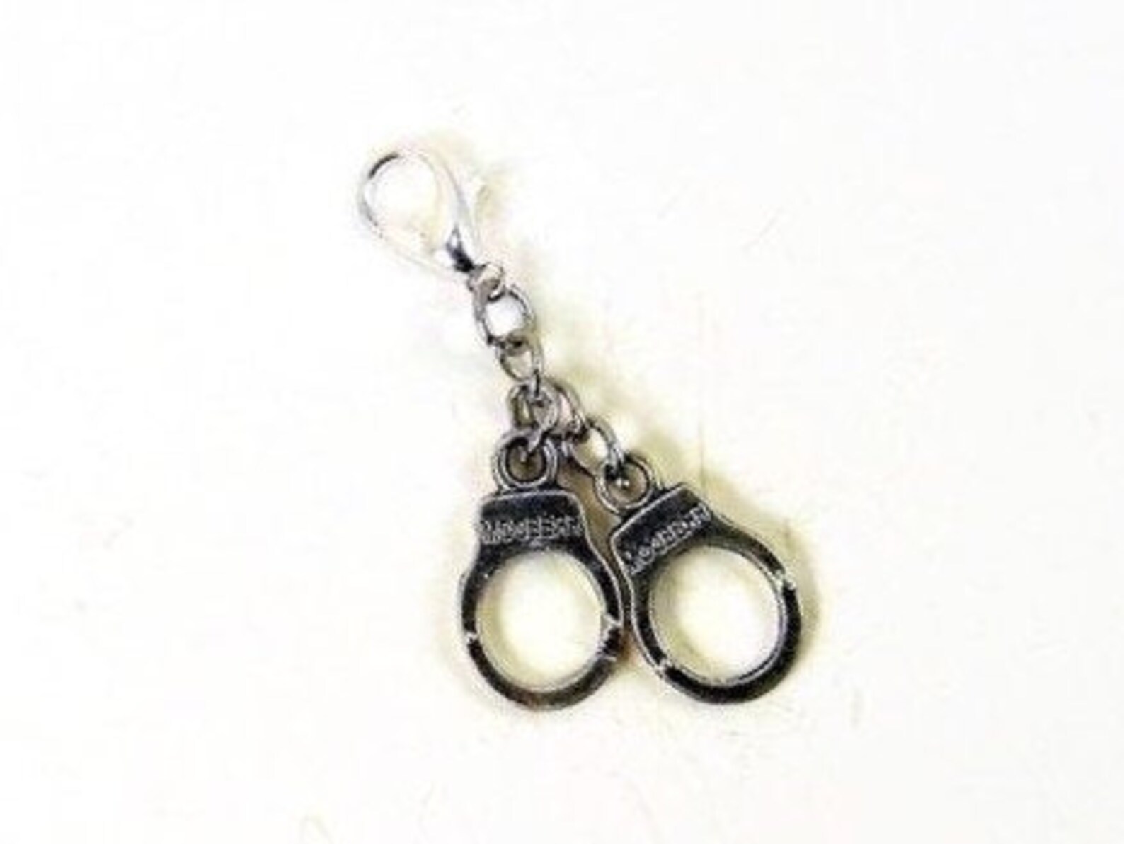 Handcuff Zipper Pull Charm Hand Cuff Jewelry Partners in Etsy