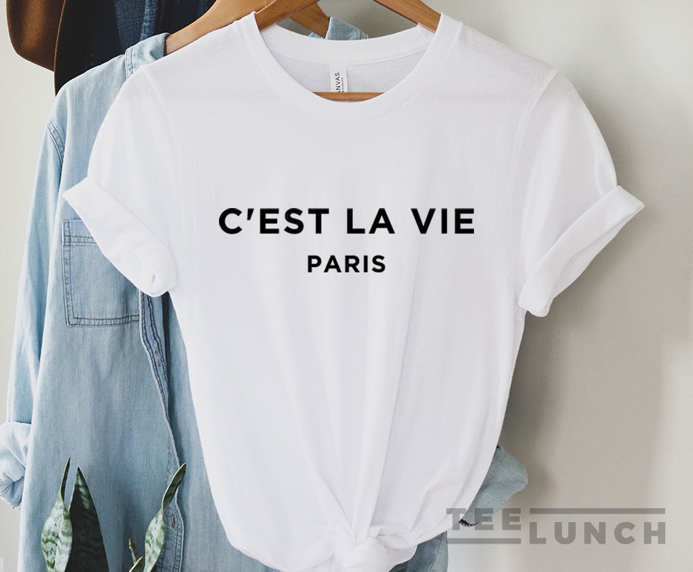 C'est La Vie Paris T-Shirt C'est La Vie Paris T-Shirt