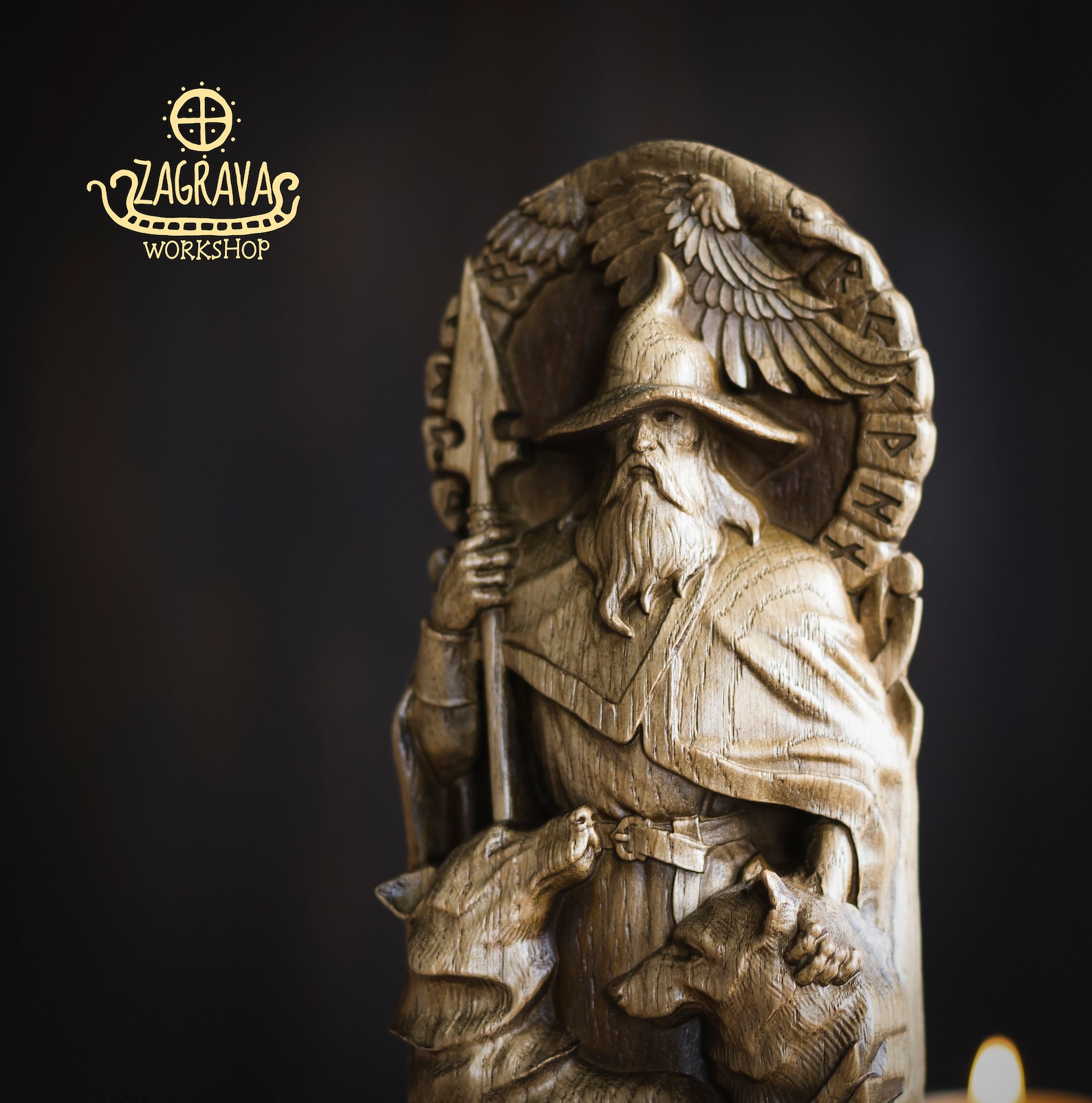 ff14 odin statue