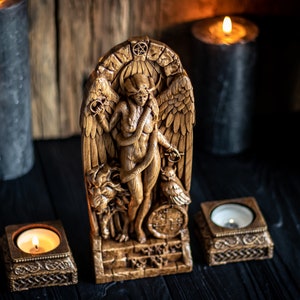 Lilith, Inanna, Ishtar, Astaroth Sumerian Wiccan Goddess of Feminine Wisdom pagan goddes wicca altar witches image 3