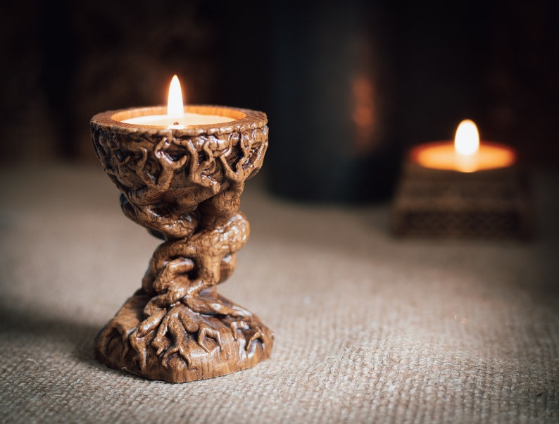 Tree Candle holder Yggdrasil image 1