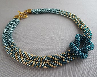 Knot - Ombre Love Knot Necklace