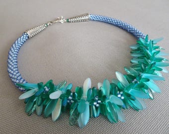 Rainforest Kumihimo Necklace
