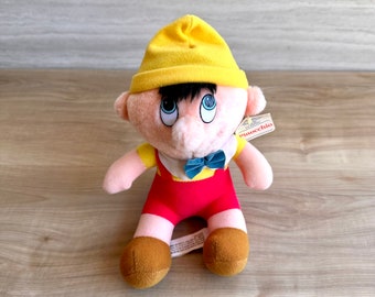 ヴィンテージ ピノキオ ぬいぐるみ 7インチ おもちゃ - ウォルト