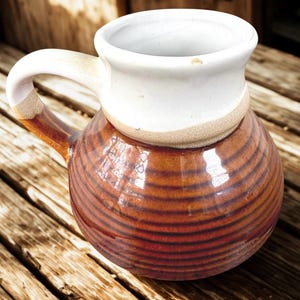 Vintage Wide Bottom Travel Mug - Etsy