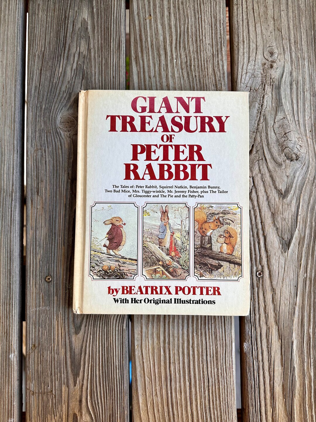 Giant Treasury of Peter Rabbit by Beatrix Potter - Vintage 1980 ...