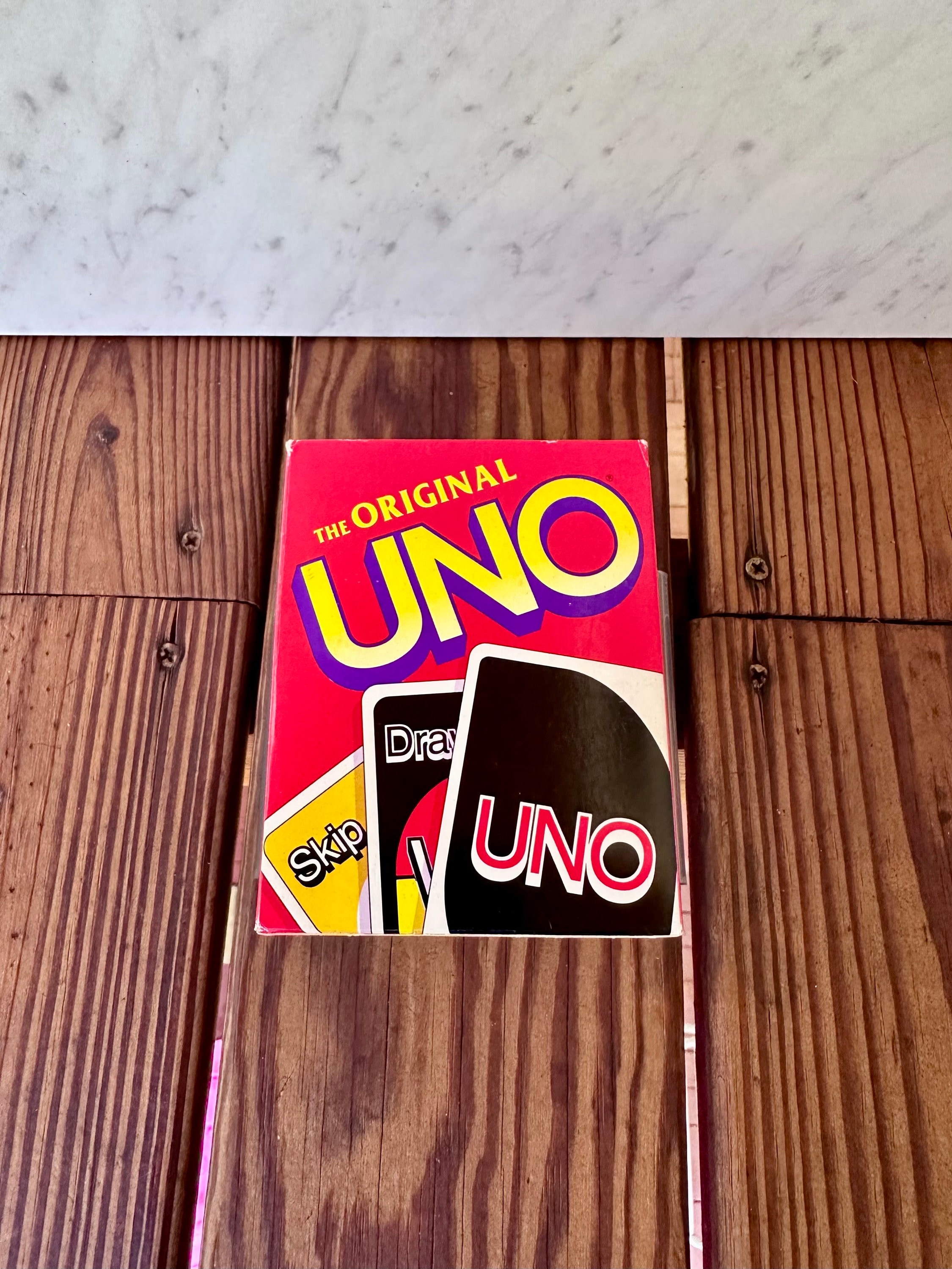 Vintage 1995 the Original Classic Uno Card Game - Mattel