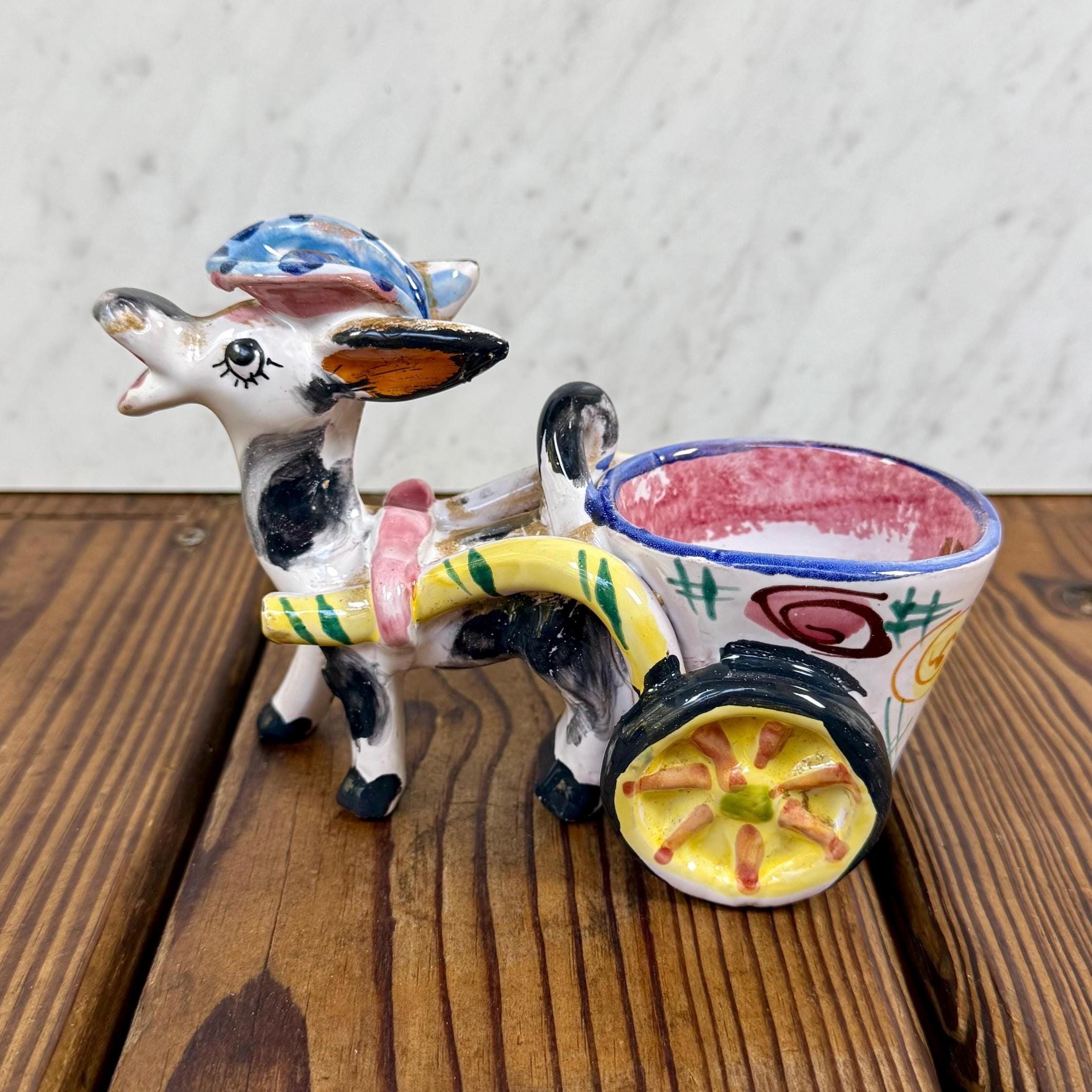 Italy pottery donkey - Etsy 日本