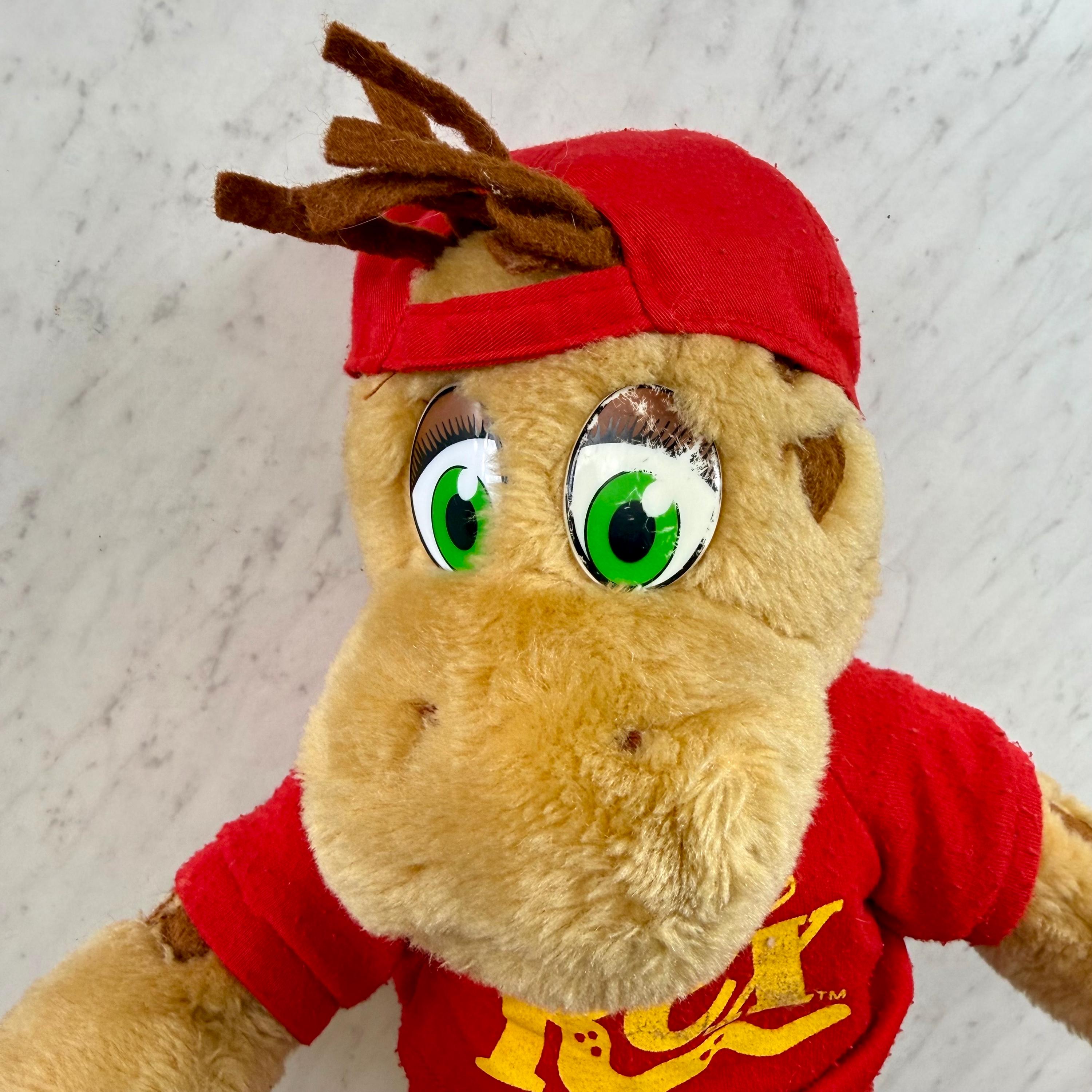 Vintage 1995 Rad Rex Dinosaur Plush Toy Retro 90s Skateboard Stuffed ...