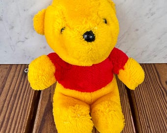 は*子様 アンティーク トイ 1920年代 くまのプーさん ぬいぐるみ ヴィンテージ 1991年製 シアーズ製 くまのプーさんぬいぐるみ