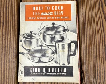 Casserole à Sauce Club 4 Quart – Vintage Alu Jaune, Pour Camping Et Cuisine, Occasion