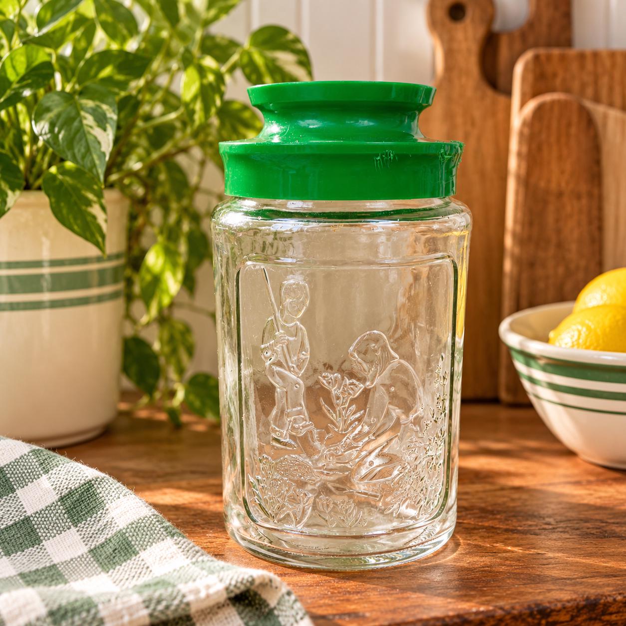 Anchor hocking glass cannister - Etsy 日本