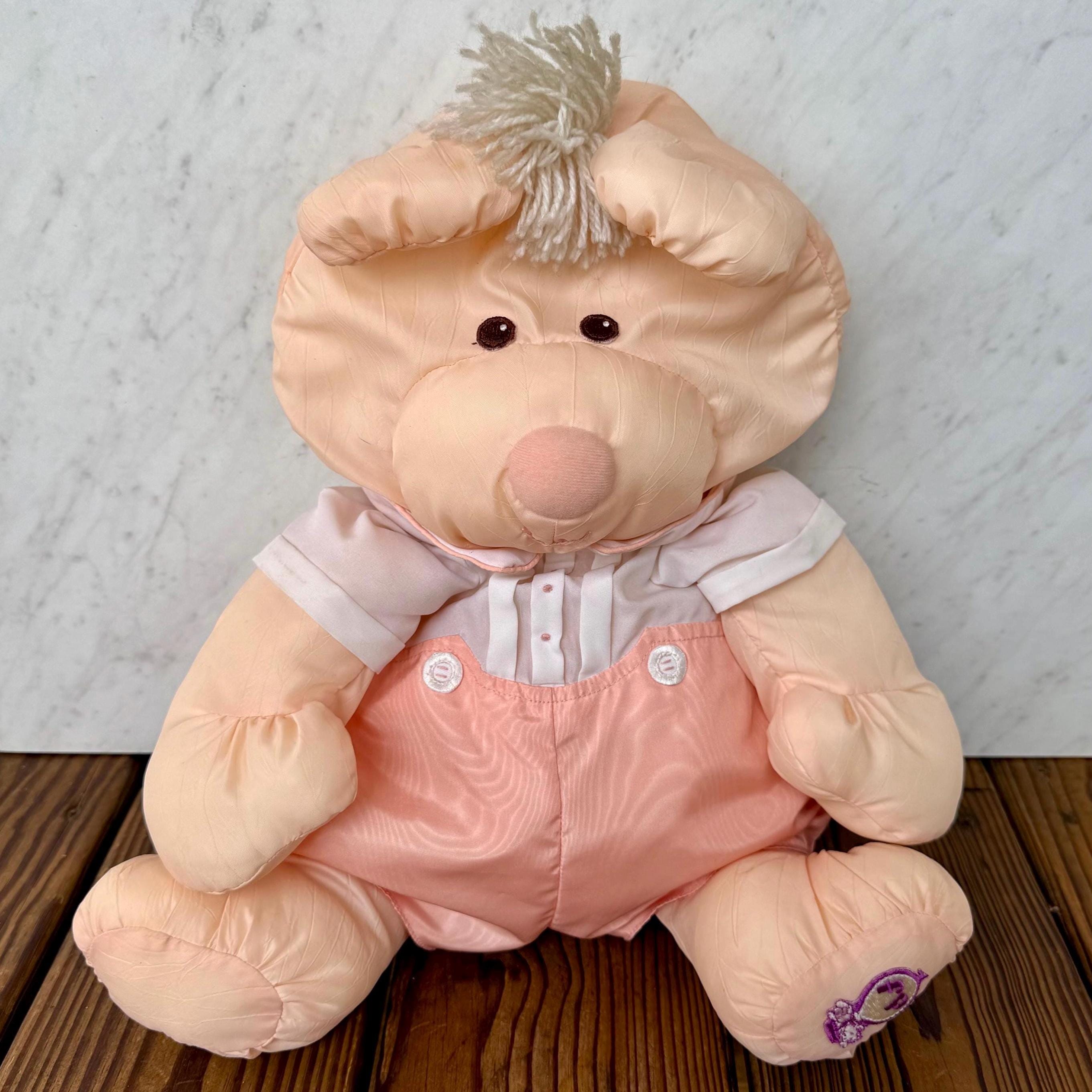 Doudou Ancienne Peluche Ours – Style Puffalump, Vintage