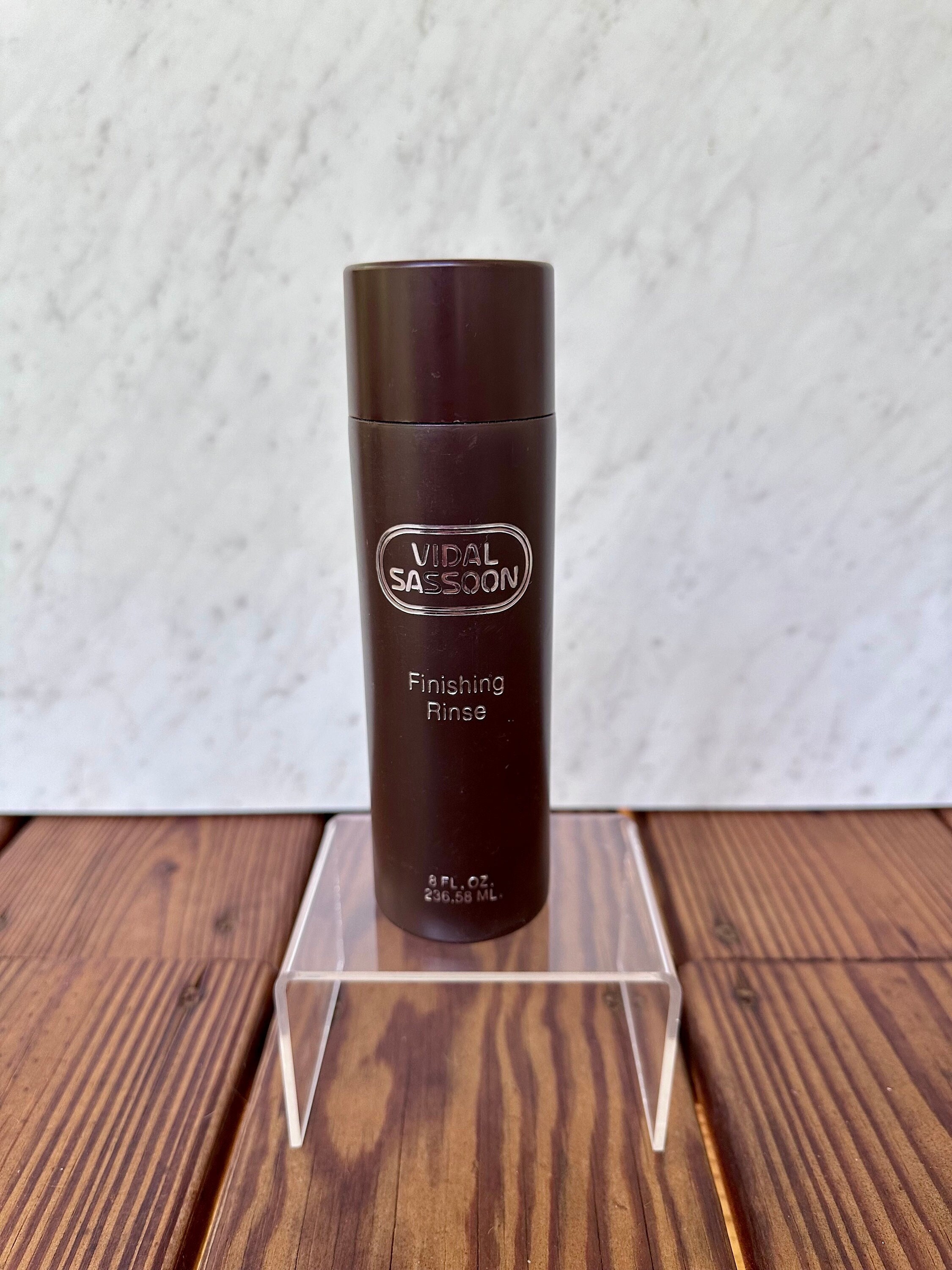 Vintage 1980's Vidal Sassoon 8 Oz. Finishing Rinse - Full Bottle