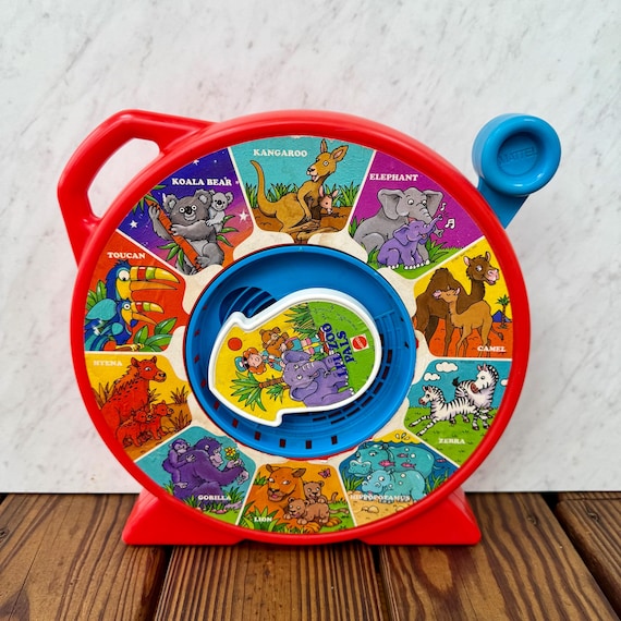 Vintage 1989 See N Say Lil Zoo Pals Animal Sounds Toy Game