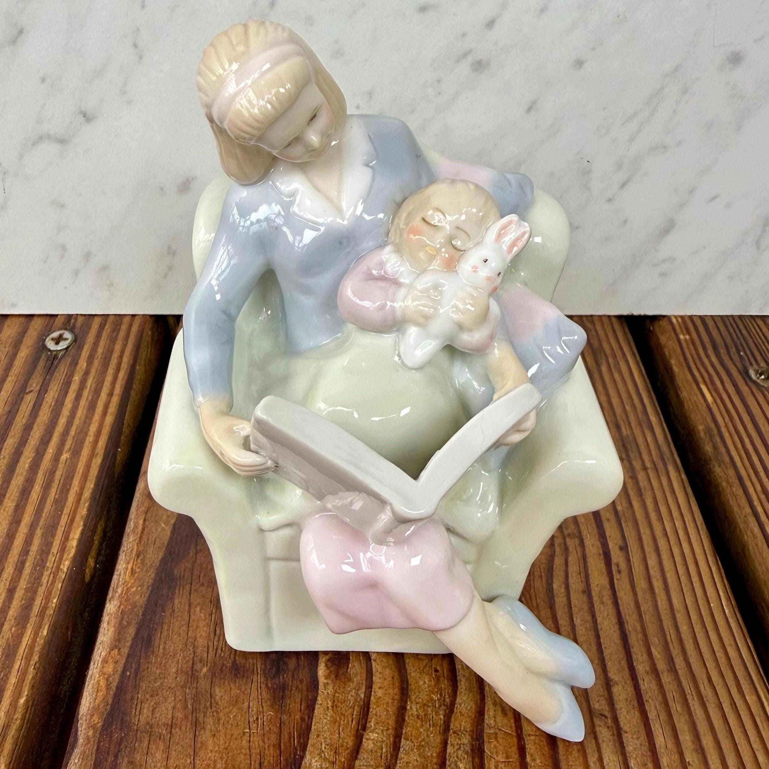 陶器製 子供たちのフィギュア 置物 Porcelain children figurines japan - Etsy 日本