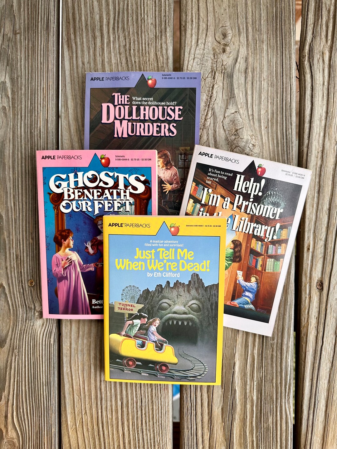 Vintage 1980's Ghosts and Secrets: A Mystery Pack 4 Scholastic Apple ...