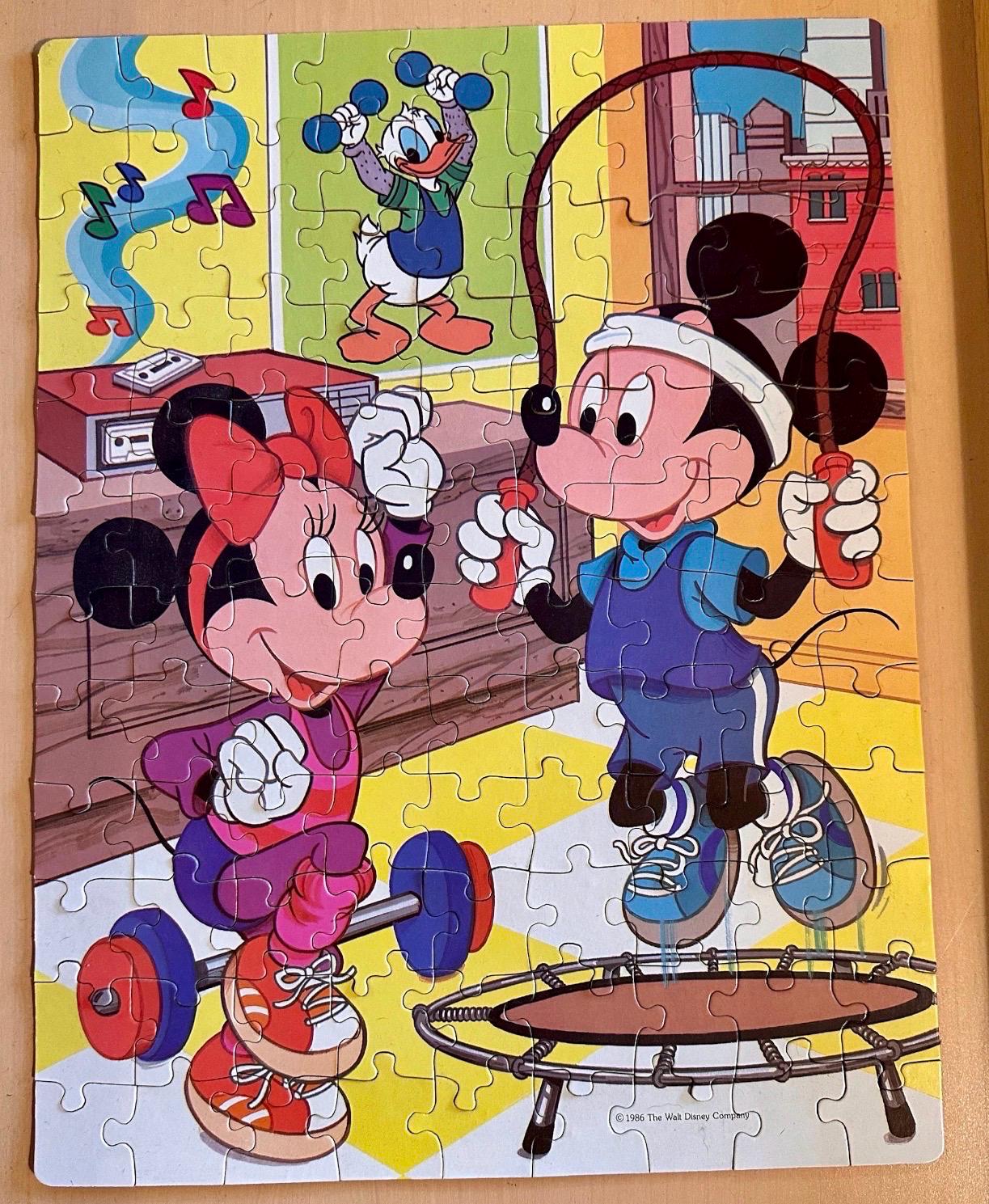 Vintage mickey mouse puzzle - Etsy 日本