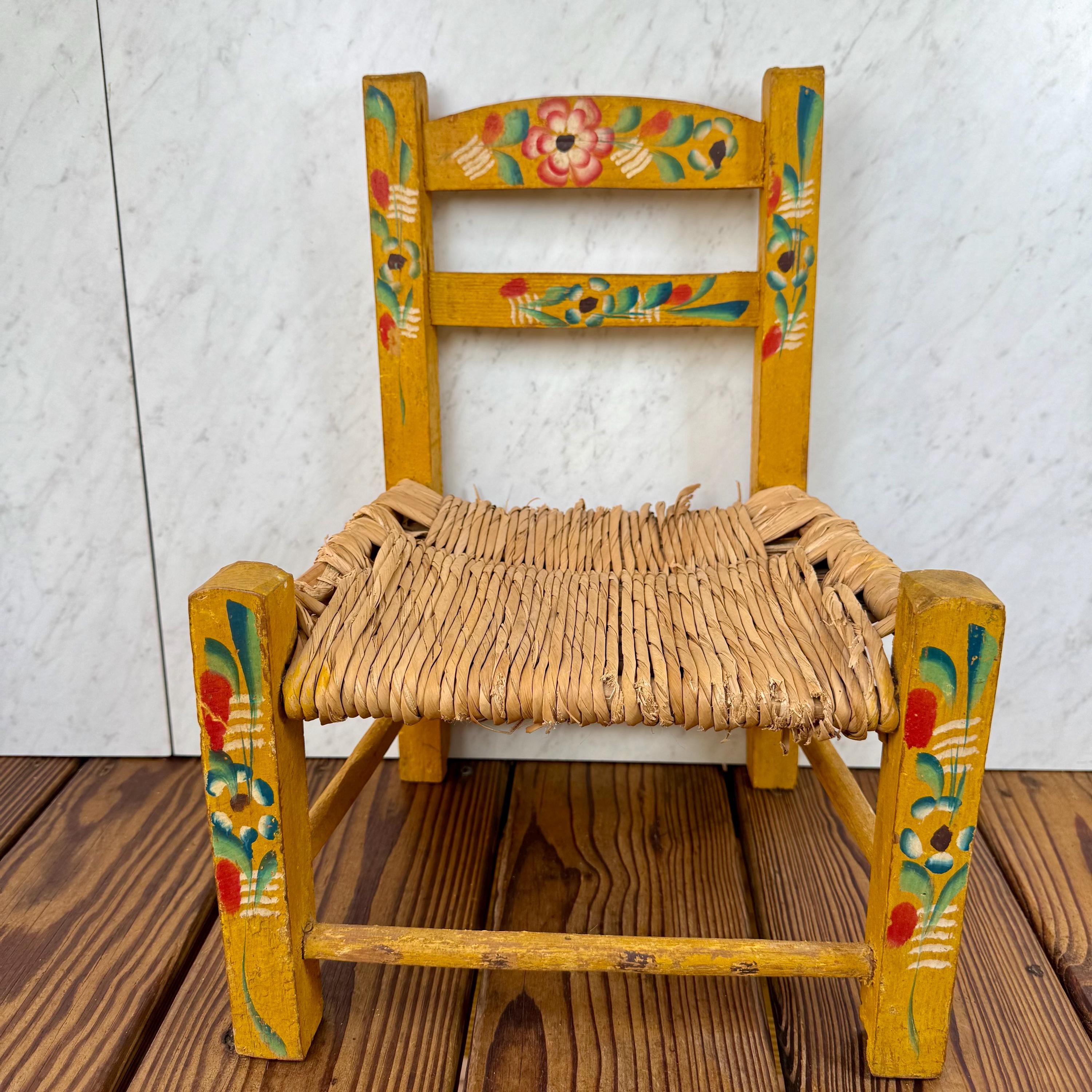 Vintage straw chair - Etsy 日本