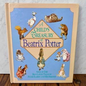 Tesoro infantil de Beatrix Potter (1987), tapa dura – Peter Rabbit Book