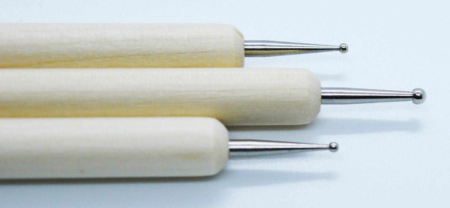 WOODEN Double Ended Embossing Stylus Tools 3 Embossing Tool Etsy 日本