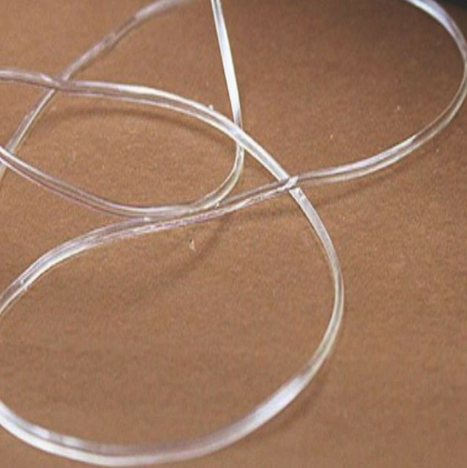 1mm Transparent Clear Elasticated String Cord Craft Jewellery Beads