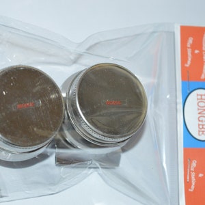 4  X Single Stainless Steel Dipper Container Cup Painting Pots Water Paint Clip On