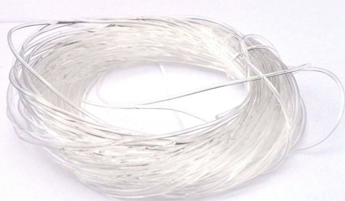 1mm Transparent Clear Elasticated String Cord Craft Jewellery Etsy