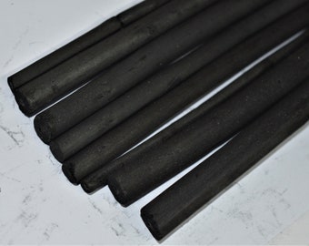 16 Assorted Willow Charcoal Sketch Drawing Natural Charcoal Sticks Drawing 5mm & 6mm sizes