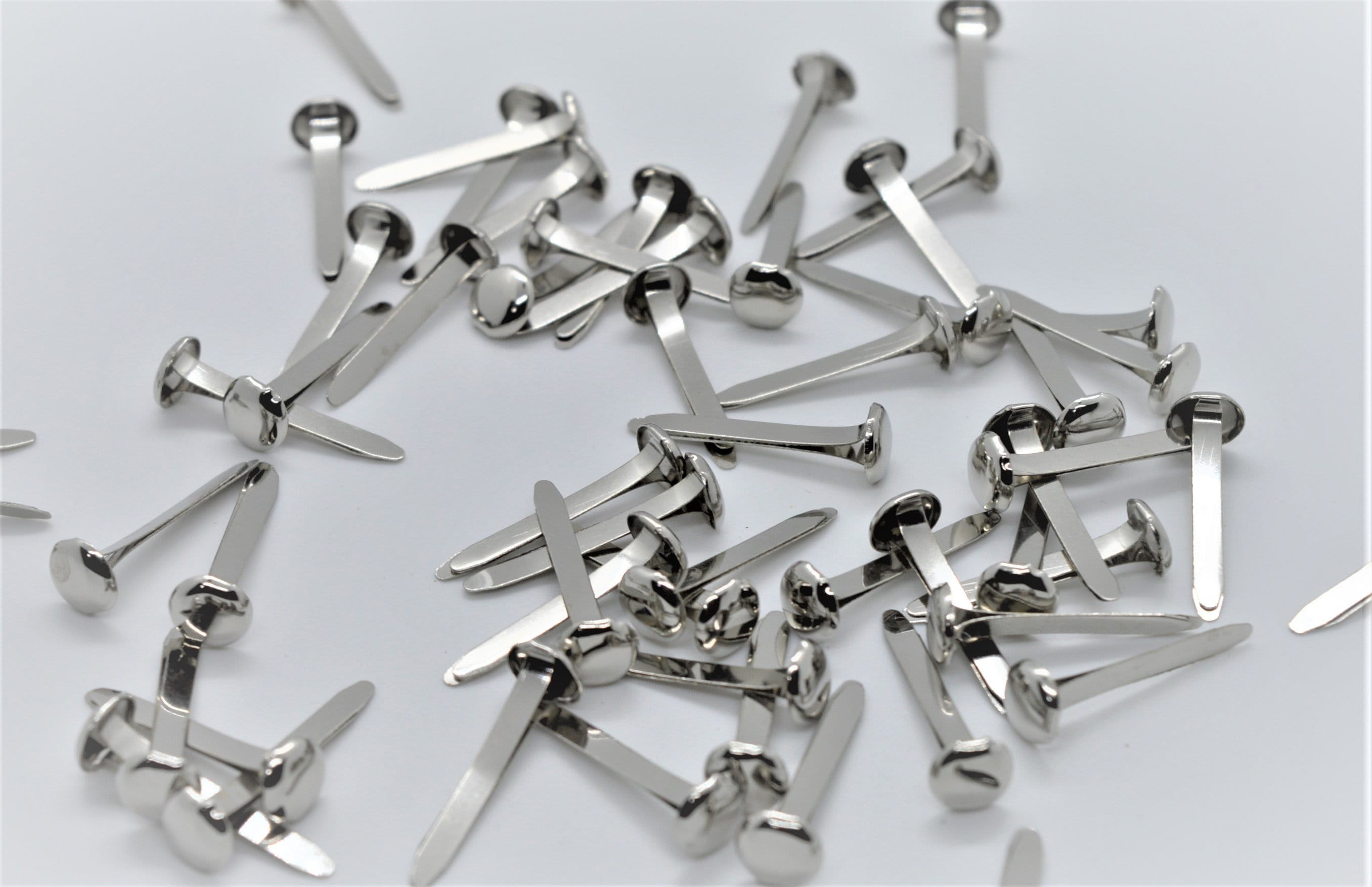 100 Silver Paper Clips 25mm Split Pin Fastener Pins Office Etsy.de