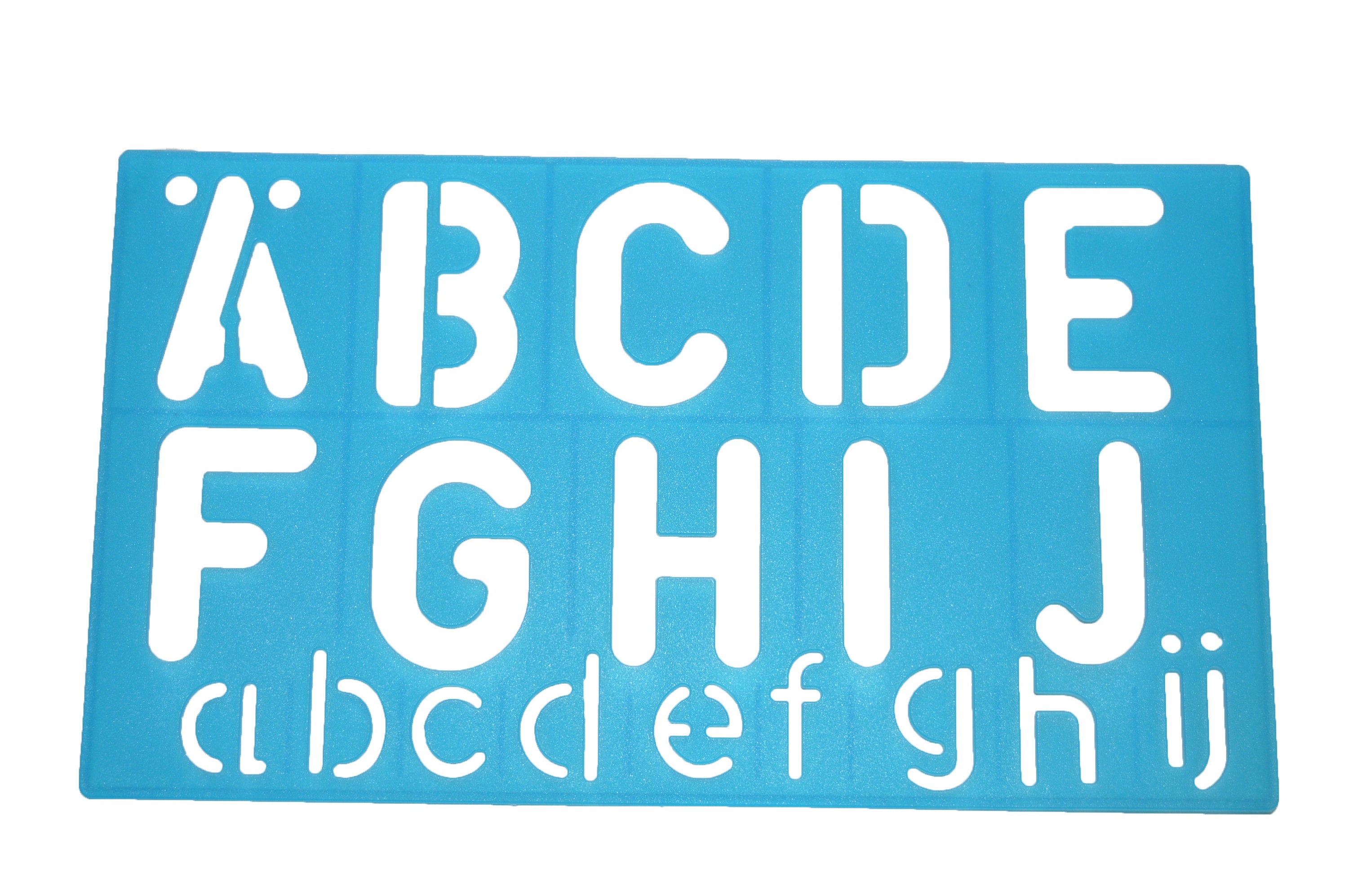 50mm Height Large Stencils Set Letters Numbers Alphabets - Etsy