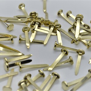 19mm Split Pins Paper Fastener Crafts Office Home Gold Or Silver Pin