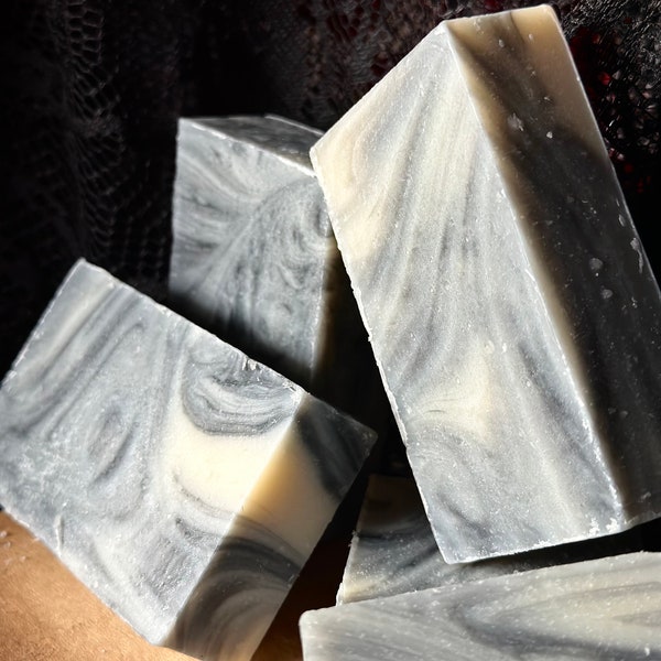 Natural Charcoal Bar Soap - Handmade - Natural - Bath and Shower - Bath and Body Products