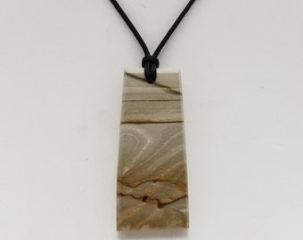 Picture Jasper Pendant Necklace, Free Shipping (18782), Landscape Jasper Necklace, Jasper Pendant, Pendantlady