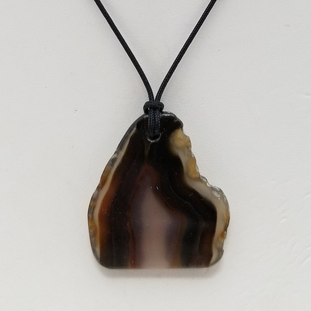 Dakota Brown Agate Necklace main image 1