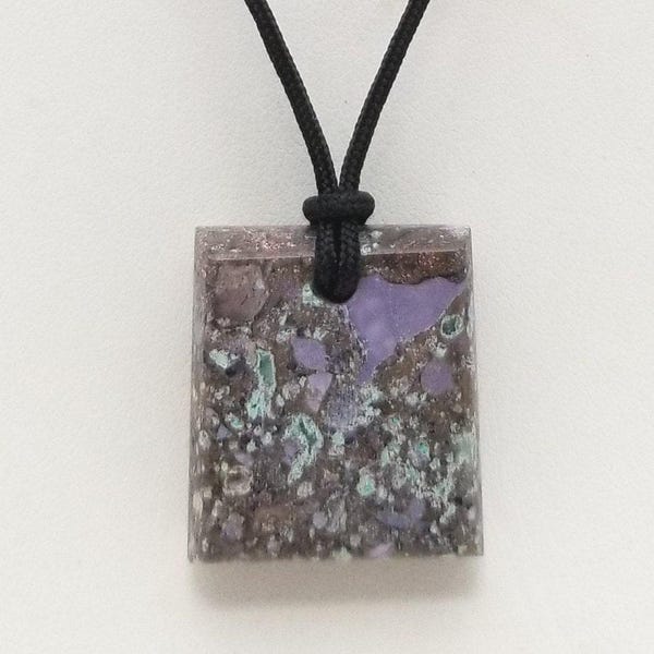 Kaleidoscope Jasper Pendant Necklace, Free Shipping (20780), Kaleidoscope Jasper Necklace, Jasper Pendant, Pendantlady