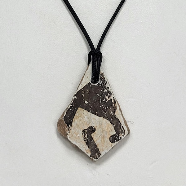 Anasazi Pottery Shard Pendant Necklace, Free Shipping (24120), Anasazi Pottery Necklace, Anasazi Pendant, Pendantlady