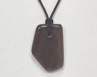 Smoky Quartz Pendant Necklace, Free Shipping (24271), Smoky Quartz Necklace, Quartz Pendant, Pendantlady