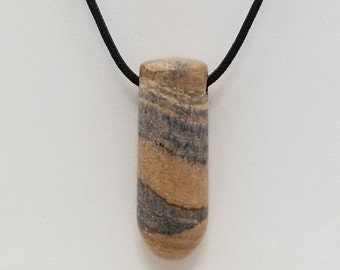 Picture Jasper Pendant Necklace, Free Shipping (21581), Landscape Jasper Necklace, Jasper Pendant, Pendantlady