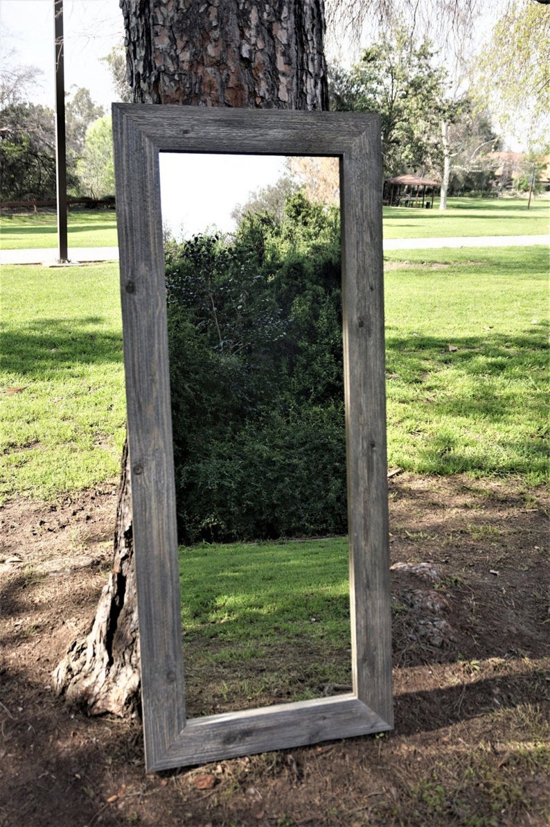 Espejo espejo de pared espejo de tocador espejo de madera | Etsy