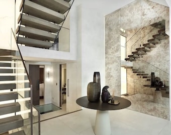 Antique Mirror Tiles: USA Made, Modern Interior Decor. The price is for 1 tile.