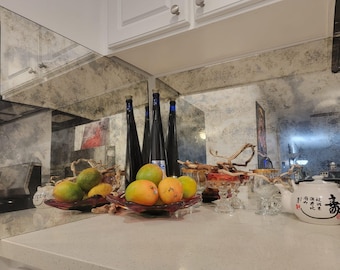Antique Mirror Tiles: USA Made, Modern Interior. The price is for 1 tile.